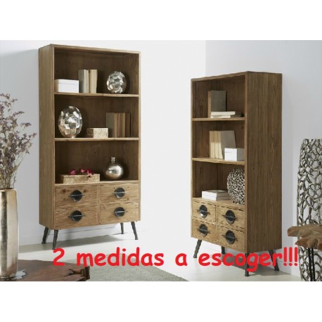 Estantería 2 tamaños 70x35x150cm 90x35x180cm - Terraendins