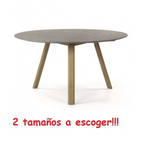 Mesa moderna Ø120 o Ø140cm - Terraendins