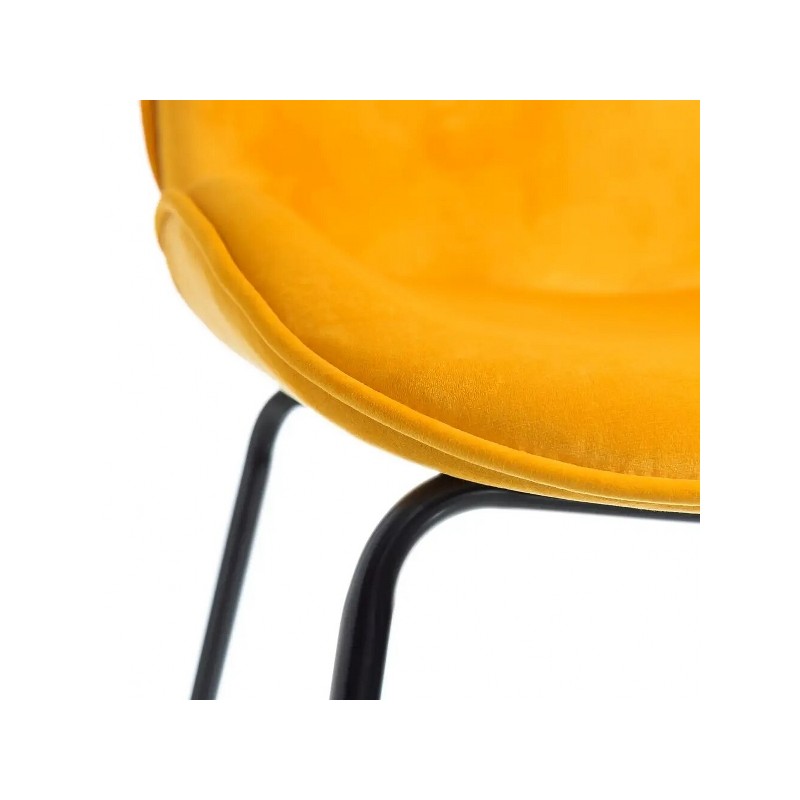 Silla amarilla de diseño - Terraendins
