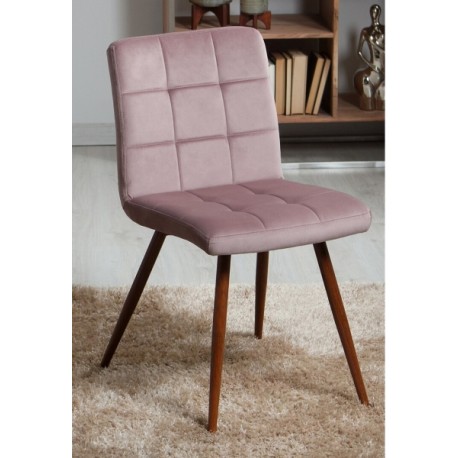 Silla comedor rosa 48x58x82cm - Terraendins