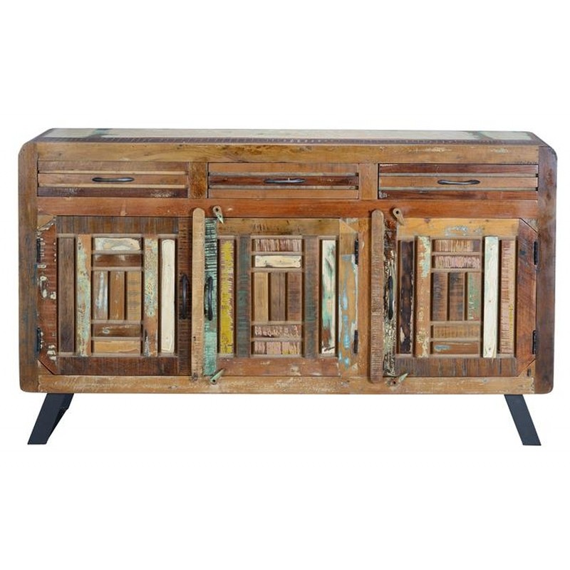 Aparador multicolor 150x40x89cm - Terraendins