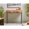 Consola acacia 90x30x78cm