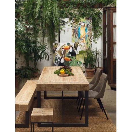 Mesa pequeña 33x33x45cm - Terraendins