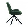 Silla verde giratoria 64x57x85cm