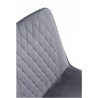 Silla gris 59x52x89cm