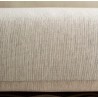 Chais Longe sofá natural en ratán 80x160x53 cm.