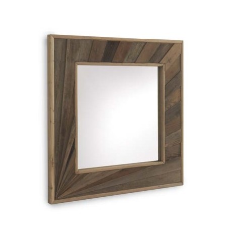 Espejo madera abeto 88x4x88cm