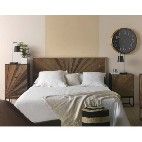 Cabecero cama madera abeto 165x4x60cm