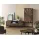 Mueble TV madera abeto 140x40x50cm, 2 puertas y1 cajón