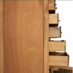 Mueble auxiliar madera abeto 78x32x130cm.