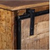 Mueble TV madera maciza 130x40x50cm