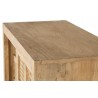 Consola madera de mango tallada 90x40x90 cm