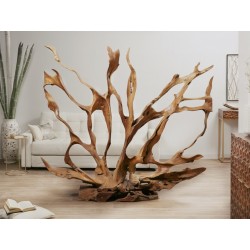 Separador - escultura de raíz de teca 175x150cm