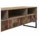 Mueble TV madera de fresno 132x40x50 cm