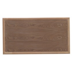 Cabecero cama madera fresno 110x4x60cm