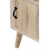 Mesita cajón y puerta madera álamo  42x40x70cm