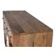 Aparador madera de mango múltiples cajones 110x40x80cm