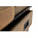 Aparador / bufet alto madera mango y metal  90x45x150cm