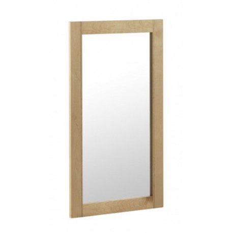 Espejo rectangular madera abedul 50x2x90cm