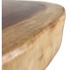 Mesa de centro madera maciza suar 80-90x45cm