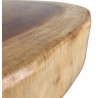 Mesa de centro madera maciza suar 80-90x45cm