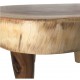 Mesa de centro madera maciza suar 70x40cm