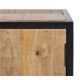 Mueble TV madera maciza de mango y metal 150x40x55cm