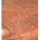 Mesa auxiliar madera maciza acacia / hierro 40x40x40cm