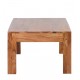 Mesa de centro madera maciza acacia 120x60x40cm