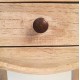 Mesita pequeña de madera maciza 1 cajón 45x33x65cm