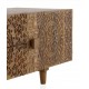 Mueble TV madera maciza mango 150x38x40cm