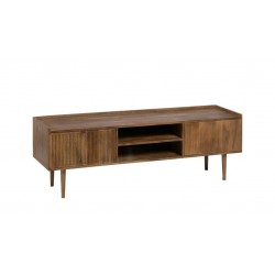 Mueble TV madera maciza mango 150x40x50cm