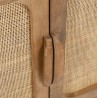 Aparador / bufet  mango / ratán 180x40x77cm