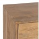 Cómoda mango / ratán 80x40x77cm