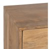 Cómoda mango / ratán 80x40x77cm