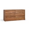 Aparador madera maciza acacia 150x40x75cm