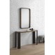 Espejo rectangular madera/metal  113x67x6 cm