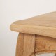 Mesa rectangular madera maciza 135x85x75cm