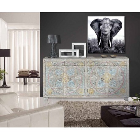 Aparador con tonos azules - Terraendins